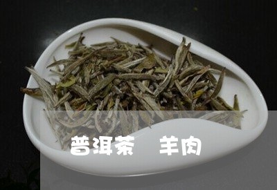 普洱茶 羊肉/2023042805649